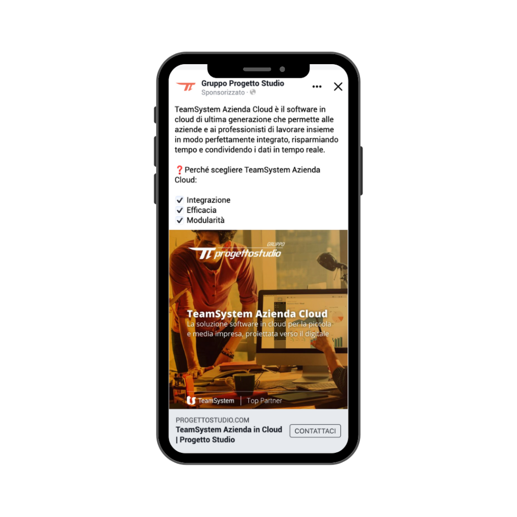 Campagna Facebook Progetto Studio