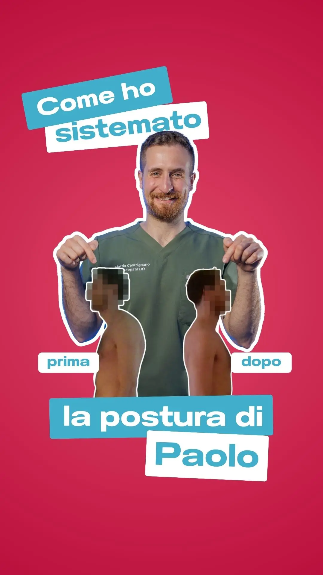 Mattia Castrignano: professionista e influencer dell’osteopatia. - LU3G Web Agency Milano | Agenzia Web Siti | Digital Marketing SEO