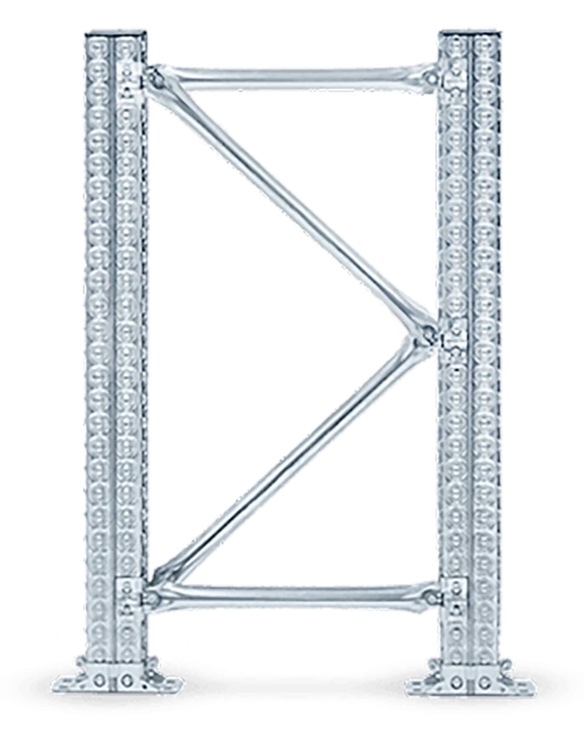 Telaio rinforzato per scaffalatura industriale Metalsistem